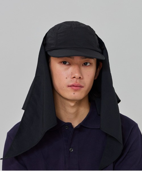 OVERRIDE(オーバーライド)の「OVERRIDE REN SCARF JET CAP / オーバーライド(キャップ・メンズ・ブラック/アイボリー/ダークオレンジ・57~59cm)」の20枚目の写真