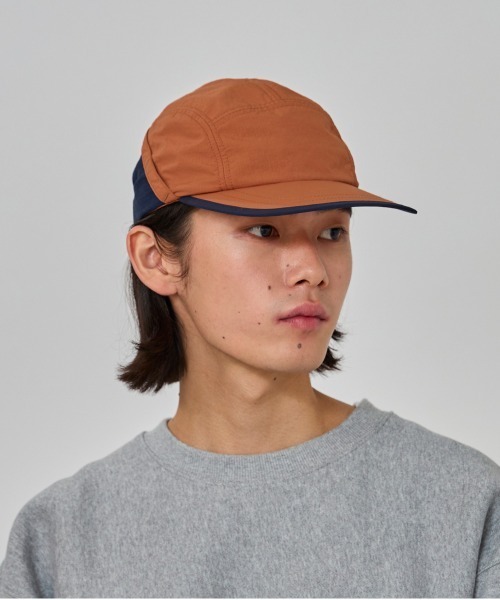 OVERRIDE(オーバーライド)の「OVERRIDE REN SCARF JET CAP / オーバーライド(キャップ・メンズ・ブラック/アイボリー/ダークオレンジ・57~59cm)」の16枚目の写真