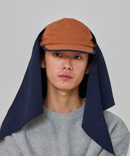 TONO　オーダージョイントキャップ OVERRIDE GINGHAM SUCKER WIDE CAP SGP | 57cm～59cm(98) BLACK