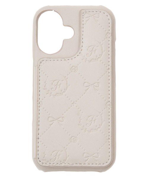 Maison de FLEUR（メゾンドフルール）の「カードポケットミラー付きアイフォン16ケース（スマホケース/カバー・レディース・ピンク/ピンク系その他/ブラック・FREE）」の8枚目の写真