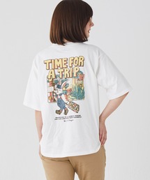 【綿100%】クリフラビットプリントT