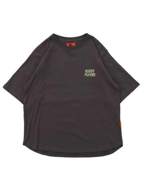 KRIFF MAYER Lady's Collection（クリフメイヤーレディースコレクション）の「【綿100%】クリフラビットプリントT（Tシャツ/カットソー・レディース・ブルー/グレー/オフホワイト/コーラル/イエロー/チャコール/カラフル・LARGE/MEDIUM）」の19枚目の写真