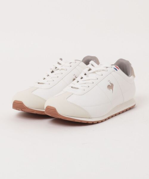 le coq sportif(ルコックスポルティフ)の「【le coq sportif】LCS ベルシー(スニーカー・レディース・ホワイト・23.5cm/23cm/24.5cm)」の1枚目の写真