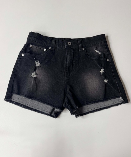 サミィ　ネイタルデザイン　デニムショートパンツ サミィ様専用 ネイタルデザイン デニムショートパンツ - メルカリ