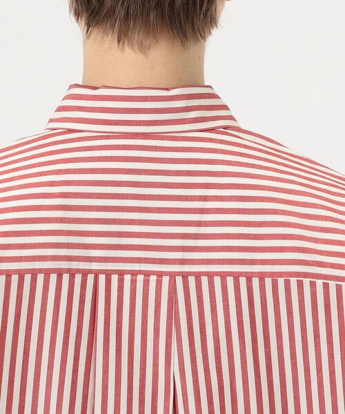 新品タグ付き　バイマレーネビルガー ロングシャツ　ストライプ セール】BY MALENE BIRGER DERRIS ストライプシャツ（シャツ