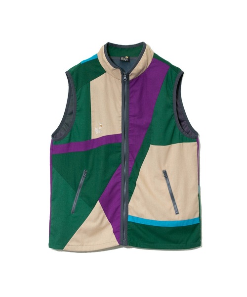 go slow caravan（ゴースローキャラバン）の「LINEN/COTTONパッチワークスタンドベスト（ベスト・メンズ・その他2/その他1・LARGE/MEDIUM）」の10枚目の写真