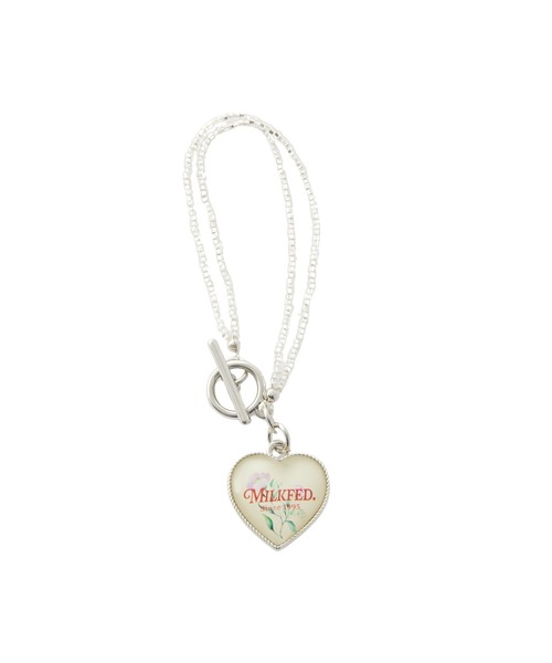 セール】BEADS AND HEART CHARMS BRACELET（ブレスレット