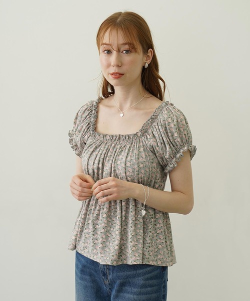 MILKFED.（ミルクフェド）の「BEADS AND HEART CHARMS BRACELET（ブレスレット・レディース・グリーン/レッド/ホワイト・ONE SIZE）」の12枚目の写真