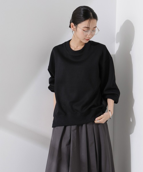 NANO universe(ナノユニバース)の「布帛コンビポンチカットトップス(Tシャツ/カットソー・レディース・ブラック/ホワイト/ベージュ・FREE)」の20枚目の写真