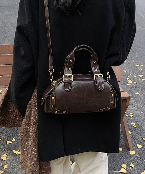 LA VORAGINE（ラ ヴォラジネ）の「2wayショルダーバッグ（ショルダーバッグ・レディース・ブラック/ダークブラウン/ブラウン・FREE）」の2枚目の写真