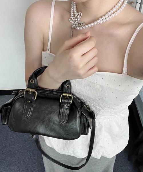 LA VORAGINE（ラ ヴォラジネ）の「2wayショルダーバッグ（ショルダーバッグ・レディース・ブラック/ダークブラウン/ブラウン・FREE）」の6枚目の写真