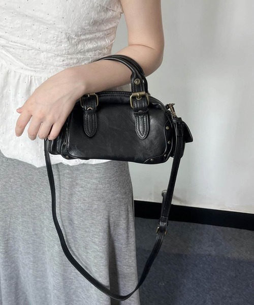 LA VORAGINE（ラ ヴォラジネ）の「2wayショルダーバッグ（ショルダーバッグ・レディース・ブラック/ダークブラウン/ブラウン・FREE）」の8枚目の写真