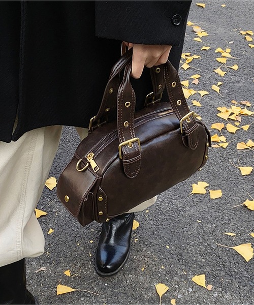 LA VORAGINE（ラ ヴォラジネ）の「2wayショルダーバッグ（ショルダーバッグ・レディース・ブラック/ダークブラウン/ブラウン・FREE）」の15枚目の写真