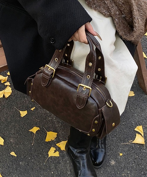 LA VORAGINE（ラ ヴォラジネ）の「2wayショルダーバッグ（ショルダーバッグ・レディース・ブラック/ダークブラウン/ブラウン・FREE）」の16枚目の写真