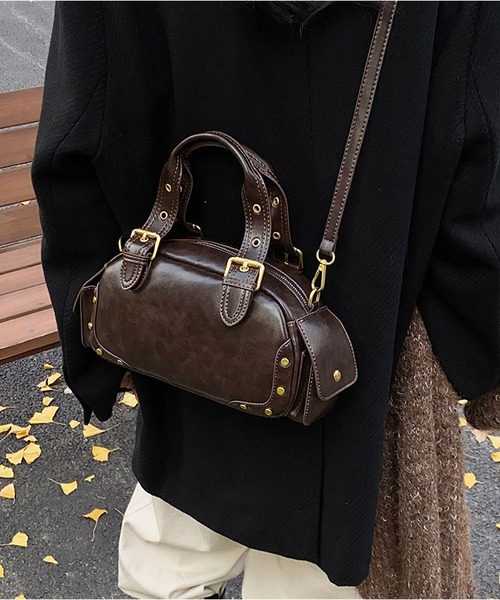 LA VORAGINE（ラ ヴォラジネ）の「2wayショルダーバッグ（ショルダーバッグ・レディース・ブラック/ダークブラウン/ブラウン・FREE）」の17枚目の写真