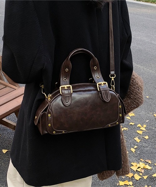 LA VORAGINE（ラ ヴォラジネ）の「2wayショルダーバッグ（ショルダーバッグ・レディース・ブラック/ダークブラウン/ブラウン・FREE）」の19枚目の写真