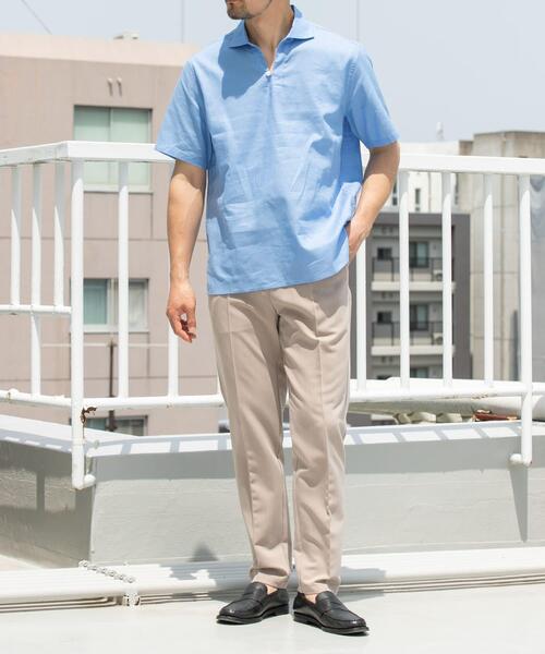 URBAN RESEARCH ROSSO MEN（アーバンリサーチロッソメン）の「『XLサイズあり』リラックスコットンリネンスキッパーシャツ（シャツ/ブラウス・メンズ・ベージュ/ネイビー/ブルー/ホワイト・X-LARGE/LARGE/MEDIUM）」の17枚目の写真