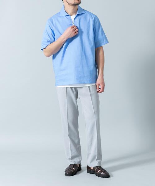 セール】『XLサイズあり』リラックスコットンリネンスキッパー