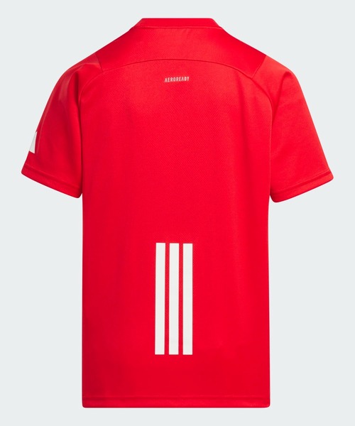 adidas（アディダス）の「キッズ エッセンシャルズ 3バー カモ柄 半袖Tシャツ / アディダス adidas（Tシャツ/カットソー・キッズ・レッド/ブルー・160/150/130/120/110/140）」の7枚目の写真