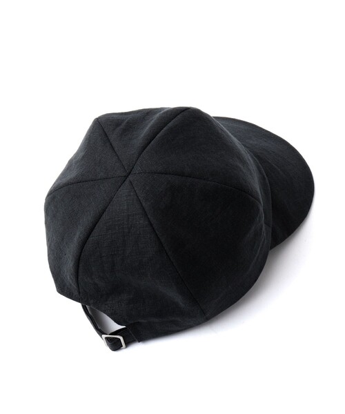 【試着のみ新品タグ付き】【Nine Tailor】 Areca Cap ブラック Nine Tailor (ナインテイラー) Areca Cap / アレカキャップ