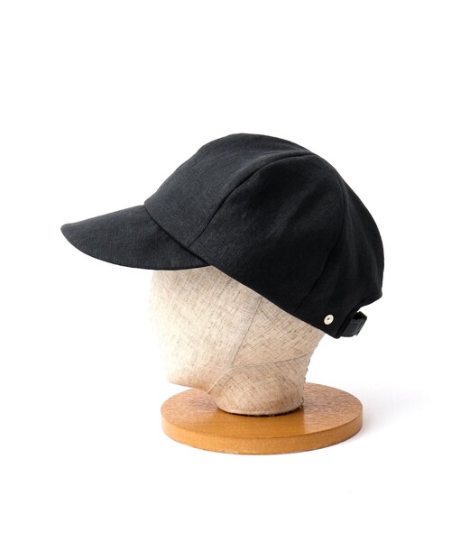 【試着のみ新品タグ付き】【Nine Tailor】 Areca Cap ブラック 試着のみ新品タグ付き】【Nine Tailor】 Areca Cap ブラック