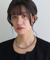 JUPITER（ジュピター）の「【国産貝パール】フォーマルパールネックレス＆イヤリングセット【結婚式/パーティ/フォーマル/喪服用】<動画あり>（ネックレス）」