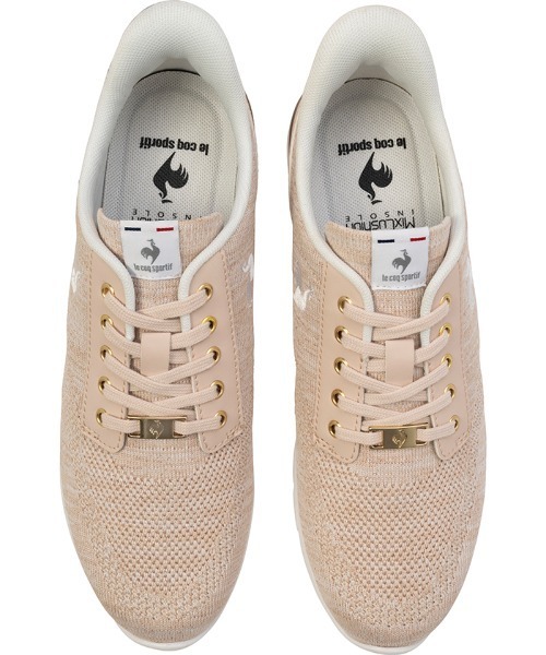 le coq sportif（ルコックスポルティフ）の「ルコックスポルティフ/LCS  レンヌ リフト SI さっと履けるシューズ /軽量/消臭 LU5SSN22LZ（スニーカー・レディース・ピンク系/ネイビー系2・22.5cm/23.5cm/23.0cm/24.5cm/24.0cm/25.0cm）」の5枚目の写真