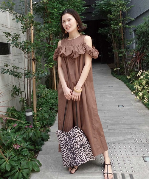 セール】ナイロンタフタバルーンデザインワンピース（ワンピース