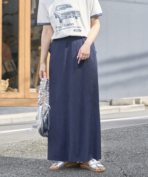 セール】限定展開 セルフカット プリーツ フレア スカート（スカート