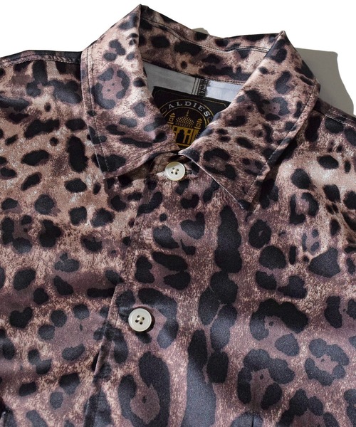 ALDIES(アールディーズ)の「Leopard Shirts / レオパードシャツ(シャツ/ブラウス・メンズ・ブラウン/グリーン・SMALL/MEDIUM/LARGE)」の9枚目の写真