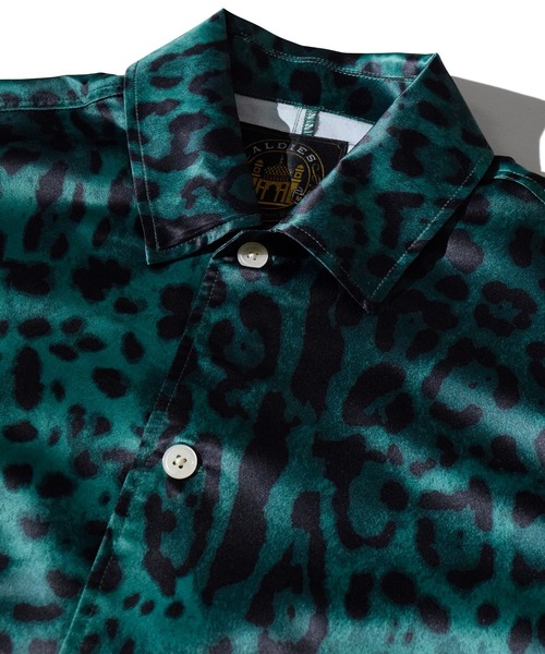 ALDIES(アールディーズ)の「Leopard Shirts / レオパードシャツ(シャツ/ブラウス・メンズ・ブラウン/グリーン・SMALL/MEDIUM/LARGE)」の15枚目の写真