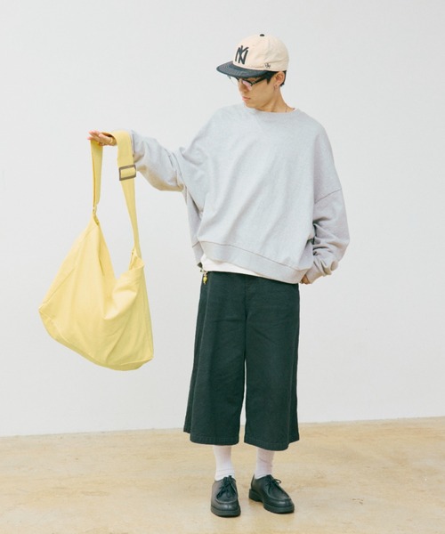 セール】HIROKI - ビックキャンバスショルダーバッグ made in