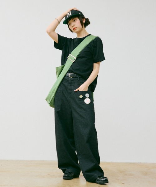 セール】HIROKI - ビックキャンバスショルダーバッグ made in