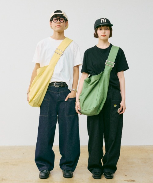 セール】HIROKI - ビックキャンバスショルダーバッグ made in