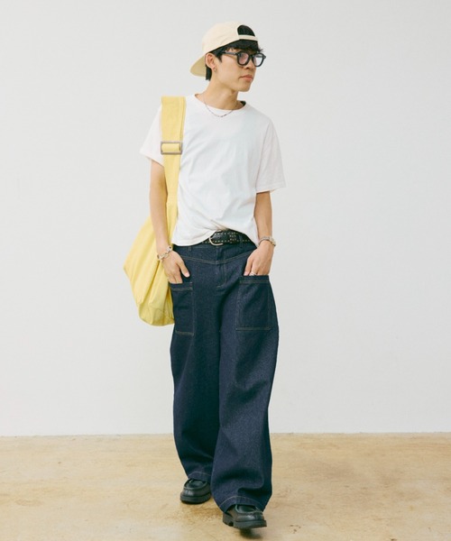 セール】HIROKI - ビックキャンバスショルダーバッグ made in