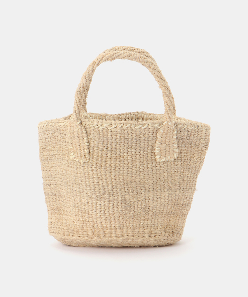 B.C STOCK（ベーセーストック）の「AFRICAN SQUARE/アフリカンスクエア タイタバスケット S（ハンドバッグ・レディース・ホワイト・FREE）」の3枚目の写真