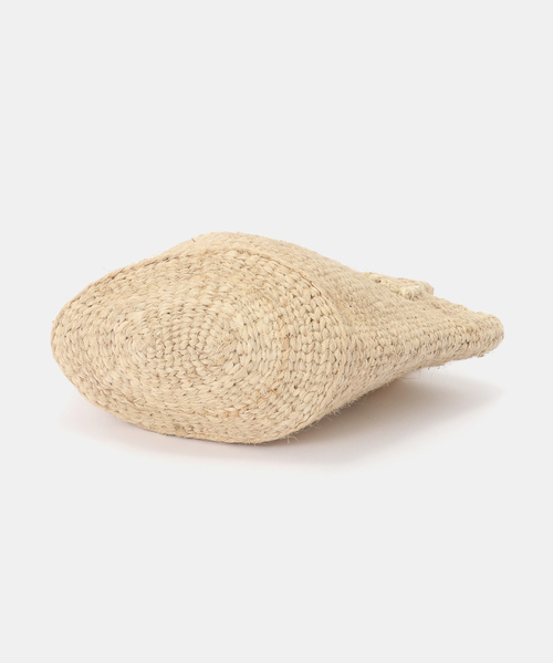 B.C STOCK（ベーセーストック）の「AFRICAN SQUARE/アフリカンスクエア タイタバスケット S（ハンドバッグ・レディース・ホワイト・FREE）」の4枚目の写真