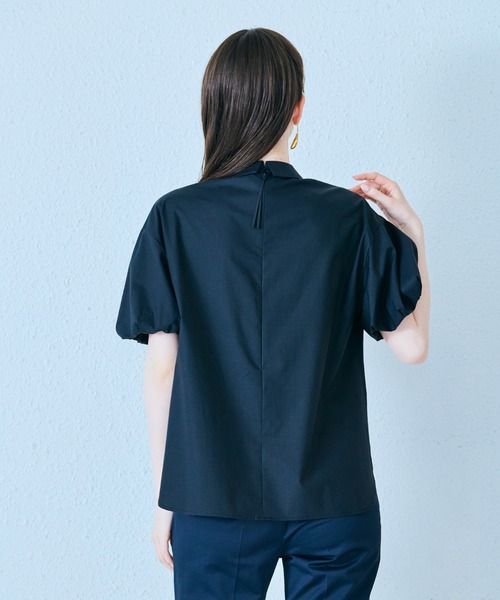 Audie a Muses(オーディアミューズ)の「フラワーモチーフリボンブラウス(シャツ/ブラウス・レディース・オフホワイト/ピンク/ブラック・38/42)」の22枚目の写真