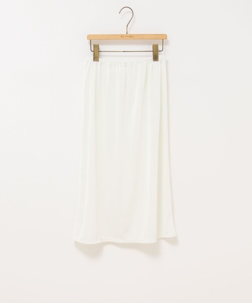 Rie Miller（リエミラー）の「ウォッシャブルラッセルチュールプリーツスカート（スカート・レディース・ブラック/ホワイト・38）」の20枚目の写真