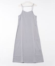 マットサテンキャミワンピース