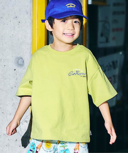 【予約】 セール】6色6柄バックプリント半袖Tシャツ_80～160cm展開（T アイドル