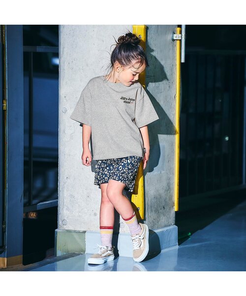 F.O.KIDS（エフオーキッズ）の「6色6柄バックプリント半袖Tシャツ_80～160cm展開（Tシャツ/カットソー・キッズ・オフホワイト/オレンジ/グレー/ブルー/ライム/ブラック・130/140/150/160/80/90/100/110/120）」の7枚目の写真