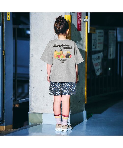 F.O.KIDS（エフオーキッズ）の「6色6柄バックプリント半袖Tシャツ_80～160cm展開（Tシャツ/カットソー・キッズ・オフホワイト/オレンジ/グレー/ブルー/ライム/ブラック・130/140/150/160/80/90/100/110/120）」の8枚目の写真