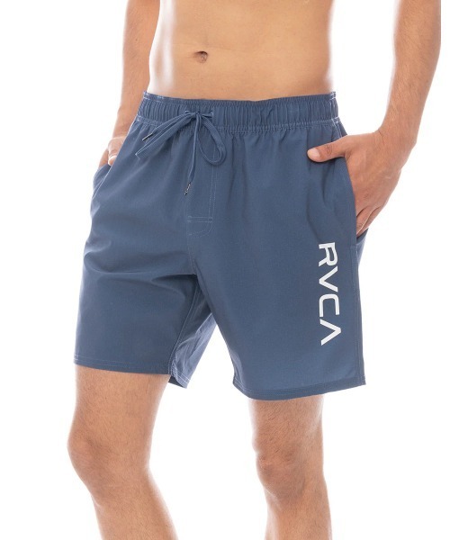 VEATM ボードショーツ ホワイト/ブルー SURF SHORTS-
