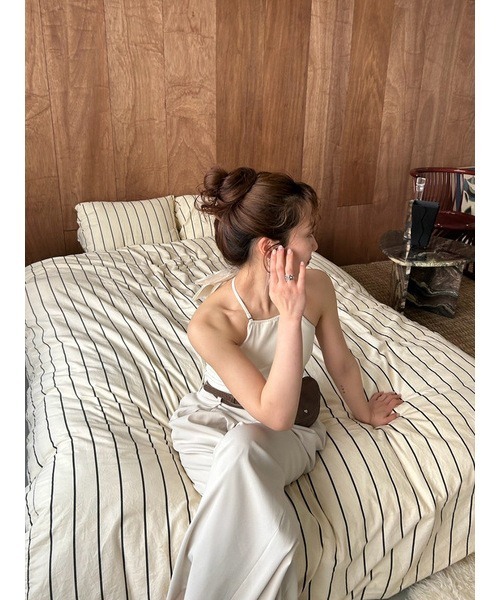 LILY BROWN（リリーブラウン）の「【LILY BROWN Lingerie】バックリボンボディスーツ（その他アンダーウェア/インナー・レディース・アイボリー/ブラック・FREE）」の22枚目の写真