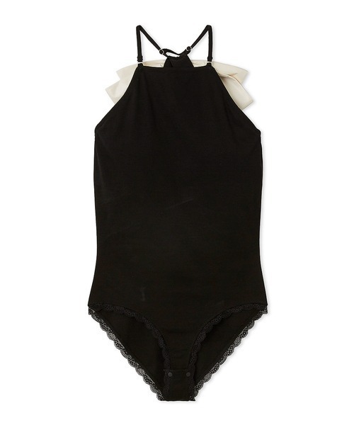 セール】【LILY BROWN Lingerie】バックリボンボディスーツ