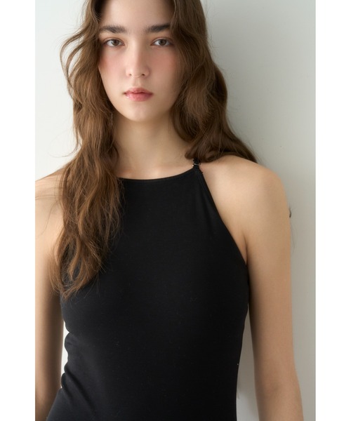 LILY BROWN（リリーブラウン）の「【LILY BROWN Lingerie】バックリボンボディスーツ（その他アンダーウェア/インナー・レディース・アイボリー/ブラック・FREE）」の9枚目の写真