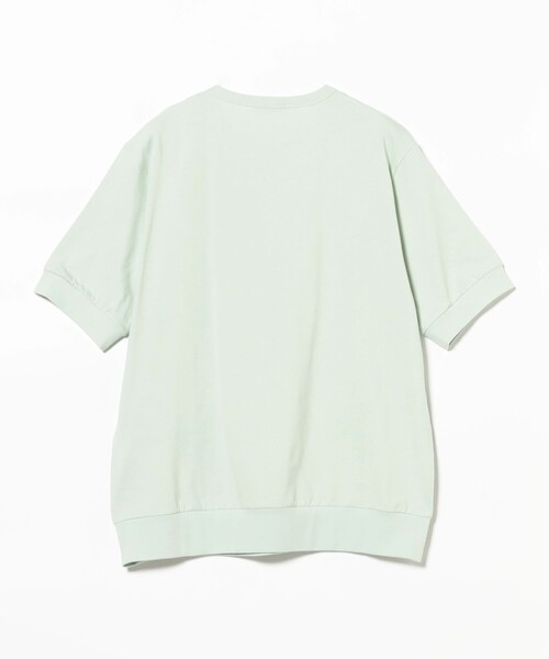 BRILLA per il gusto（ブリッラペルイルグースト）の「【販売店舗限定】ANTICIPO / コットンスムース クルーネック Tシャツ（Tシャツ/カットソー・メンズ・ミント/カーキ・46/48/42/44）」の4枚目の写真