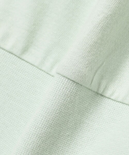 BRILLA per il gusto（ブリッラペルイルグースト）の「【販売店舗限定】ANTICIPO / コットンスムース クルーネック Tシャツ（Tシャツ/カットソー・メンズ・ミント/カーキ・46/48/42/44）」の3枚目の写真