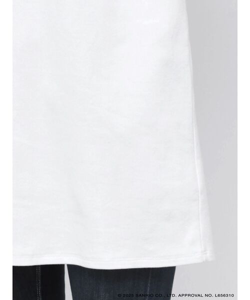 RESEXXY(リゼクシー)の「【メロクロコラボ】リボンポイントビッグTシャツ(Tシャツ/カットソー・レディース・ホワイト/ピンク・FREE)」の18枚目の写真